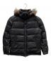 BURBERRY BLACK LABEL（バーバリーブラックレーベル）の古着「ライナー付きダウンジャケット」｜ブラック