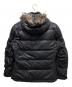 BURBERRY BLACK LABEL (バーバリーブラックレーベル) ライナー付きダウンジャケット ブラック サイズ:L：18000円