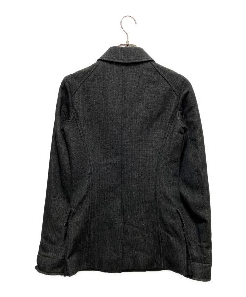 LOUIS VUITTON（ルイ ヴィトン）LOUIS VUITTON (ルイ ヴィトン) ウールブレンドダブルコート グレー サイズ:34の古着・服飾アイテム