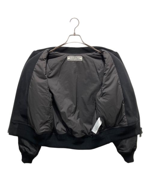 Onitsuka Tiger（オニツカタイガー）Onitsuka Tiger (オニツカタイガー) BOMBER JACKET ブラック サイズ:Sの古着・服飾アイテム