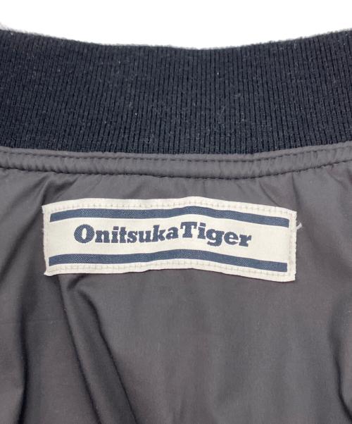 Onitsuka Tiger（オニツカタイガー）Onitsuka Tiger (オニツカタイガー) BOMBER JACKET ブラック サイズ:Sの古着・服飾アイテム