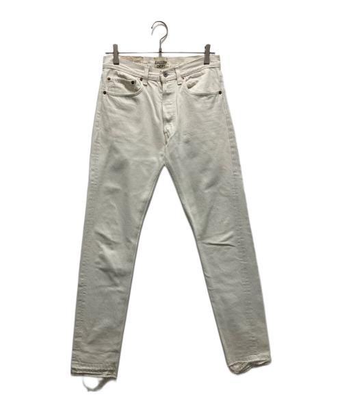GALLERY DEPT（ギャラリー デプト）GALLERY DEPT (ギャラリー デプト) リメイクデニムパンツ ホワイト サイズ:27の古着・服飾アイテム