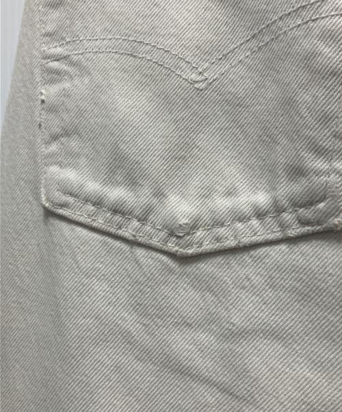 GALLERY DEPT（ギャラリー デプト）GALLERY DEPT (ギャラリー デプト) リメイクデニムパンツ ホワイト サイズ:27の古着・服飾アイテム