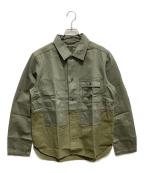 NIGEL CABOURNナイジェルケーボン）の古着「UTILITY SHIRT TYPE 2」｜カーキ