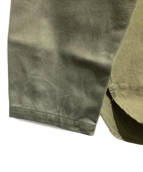 NIGEL CABOURN（ナイジェルケーボン）NIGEL CABOURN (ナイジェルケーボン) UTILITY SHIRT TYPE 2 カーキ サイズ:４８の古着・服飾アイテム