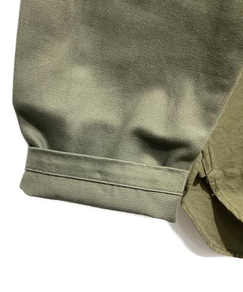 NIGEL CABOURN（ナイジェルケーボン）NIGEL CABOURN (ナイジェルケーボン) UTILITY SHIRT TYPE 2 カーキ サイズ:４８の古着・服飾アイテム