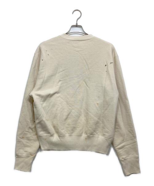 KHOKI（コッキ）KHOKI (コッキ) Vintage-effect sweat cardigan ホワイト サイズ:3の古着・服飾アイテム