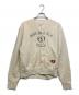 KHOKI（コッキ）の古着「Vintage-effect sweat cardigan」｜ホワイト