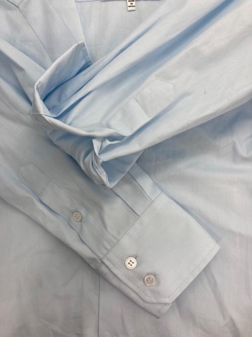 MM6 Maison Margiela（エムエムシックスメゾンマルジェラ）MM6 Maison Margiela (エムエムシックスメゾンマルジェラ) Light blue Shirt with a vintage effect ライトブルーシャツヴィンテージ ブルー サイズ:44の古着・服飾アイテム