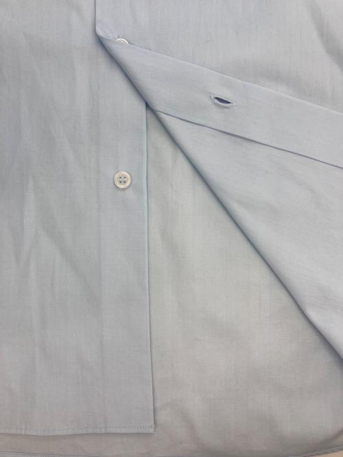 MM6 Maison Margiela（エムエムシックスメゾンマルジェラ）MM6 Maison Margiela (エムエムシックスメゾンマルジェラ) Light blue Shirt with a vintage effect ライトブルーシャツヴィンテージ ブルー サイズ:44の古着・服飾アイテム