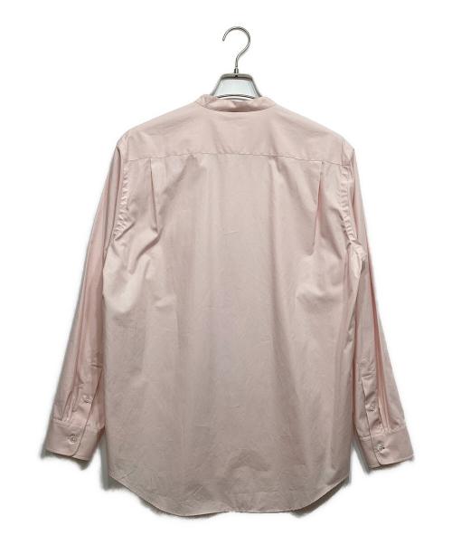AURALEE（オーラリー）AURALEE (オーラリー) HIGH COUNT FINX OX STAND COLLAR SHIRT ピンク サイズ:3の古着・服飾アイテム