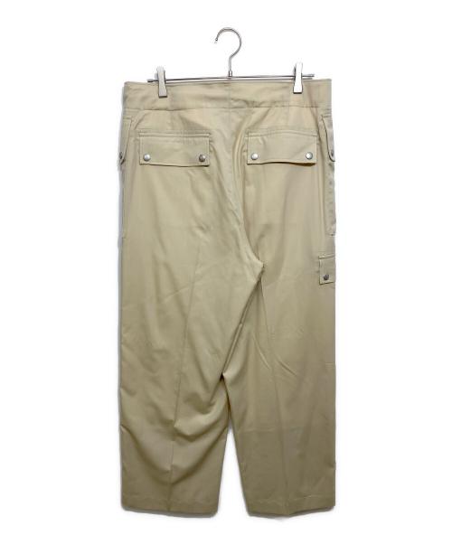 AURALEE（オーラリー）AURALEE (オーラリー) WOOL HERRINGBONE CARGO PANTS ベージュ サイズ:SIZE5の古着・服飾アイテム