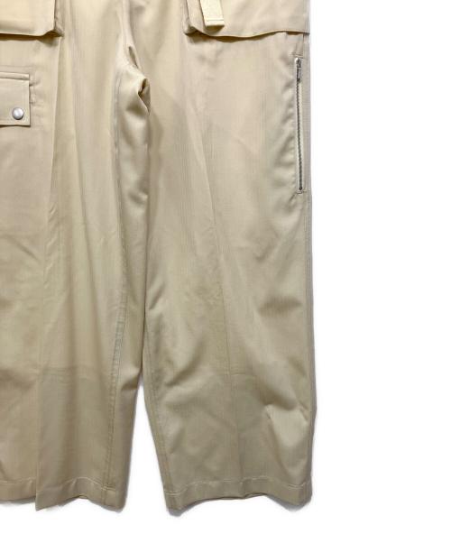 AURALEE（オーラリー）AURALEE (オーラリー) WOOL HERRINGBONE CARGO PANTS ベージュ サイズ:SIZE5の古着・服飾アイテム