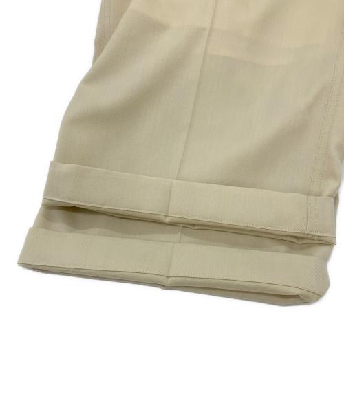 AURALEE（オーラリー）AURALEE (オーラリー) WOOL HERRINGBONE CARGO PANTS ベージュ サイズ:SIZE5の古着・服飾アイテム