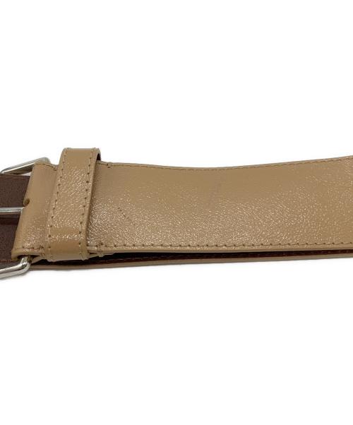 MM6 Maison Margiela（エムエムシックスメゾンマルジェラ）MM6 Maison Margiela (エムエムシックスメゾンマルジェラ) ベルト ベージュ サイズ:Sの古着・服飾アイテム