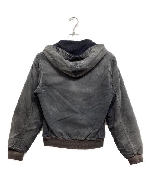 AURALEE（オーラリー）AURALEE (オーラリー) PRODUCT DYED ORGANIC COTTON DUCK SHORT ZIP PARKA グレー サイズ:3の古着・服飾アイテム