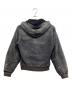 AURALEE (オーラリー) PRODUCT DYED ORGANIC COTTON DUCK SHORT ZIP PARKA グレー サイズ:3：50000円