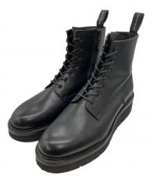 foot the coacher（フットザコーチャー）の古着「KNOCKOUT 7HOLES」｜ブラック