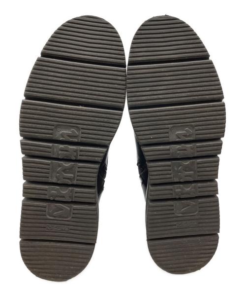foot the coacher（フットザコーチャー）foot the coacher (フットザコーチャー) KNOCKOUT 7HOLES ブラック サイズ:7 1/2の古着・服飾アイテム