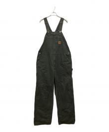CarHartt（カーハート）の古着「SANDSTONE BIB OVERALL」｜モスグリーン