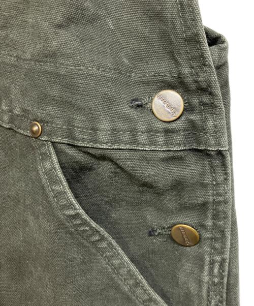 CarHartt（カーハート）CarHartt (カーハート) SANDSTONE BIB OVERALL モスグリーン サイズ:44×32の古着・服飾アイテム