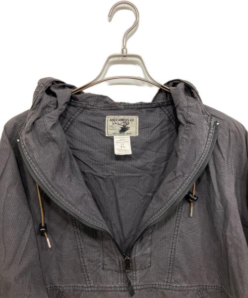 AndFamily（アンドファミリー）AndFamily (アンドファミリー) アノラックパーカー グレー サイズ:XLの古着・服飾アイテム