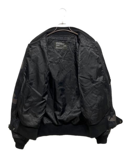 AVIREX（アヴィレックス）AVIREX (アヴィレックス) L-2B カモフラフライトジャケット グレー サイズ:XLの古着・服飾アイテム