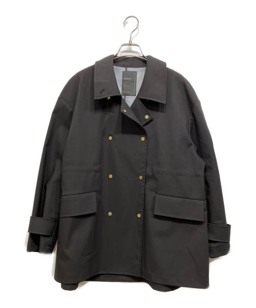 Noble（ノーブル）Noble (ノーブル) ウインドプルーフテントシルエットブルゾン グレー サイズ:38の古着・服飾アイテム