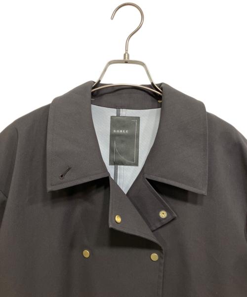 Noble（ノーブル）Noble (ノーブル) ウインドプルーフテントシルエットブルゾン グレー サイズ:38の古着・服飾アイテム