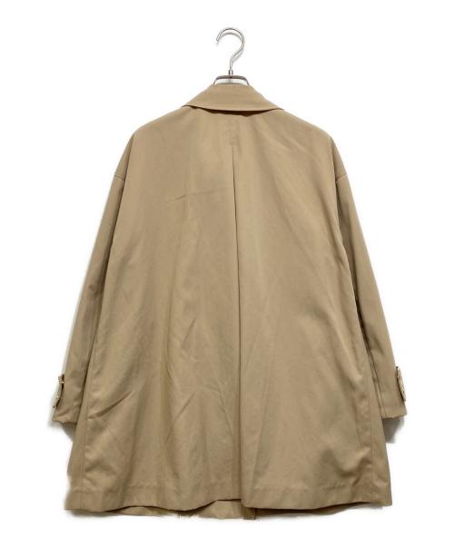 green label relaxing（グリーンレーベルリラクシング）green label relaxing (グリーンレーベルリラクシング) 撥水 Aライン ステンカラー コート ベージュ サイズ:36の古着・服飾アイテム