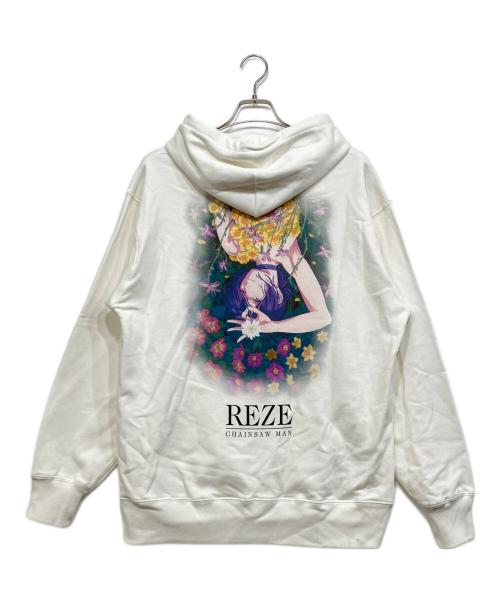 glamb（グラム）glamb (グラム) Reze Hoodie ホワイト サイズ:L 未使用品の古着・服飾アイテム