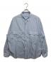 Porter Classic（ポータークラシック）の古着「ROLL UP SHIRT」｜ブルー