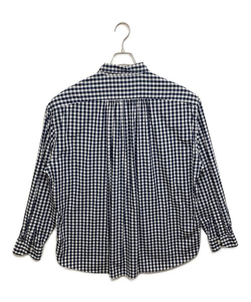 Porter Classic（ポータークラシック）Porter Classic (ポータークラシック) RollUpチェックシャツ グレー サイズ:Lの古着・服飾アイテム
