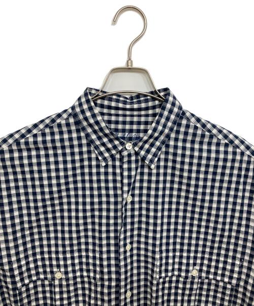 Porter Classic（ポータークラシック）Porter Classic (ポータークラシック) RollUpチェックシャツ グレー サイズ:Lの古着・服飾アイテム