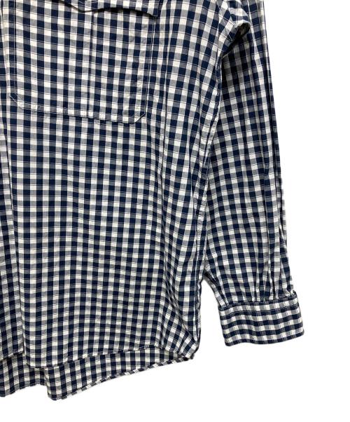 Porter Classic（ポータークラシック）Porter Classic (ポータークラシック) RollUpチェックシャツ グレー サイズ:Lの古着・服飾アイテム