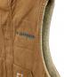 中古・古着 CarHartt (カーハート) 裏ボアダックベスト ベージュ サイズ:L：8000円