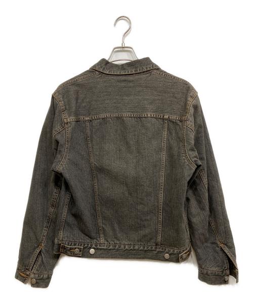 BURBERRY BLUE LABEL（バーバリー ブルー レーベル）BURBERRY BLUE LABEL (バーバリー ブルー レーベル) 裏ブランケットデニムジャケット ブラック サイズ:Mの古着・服飾アイテム
