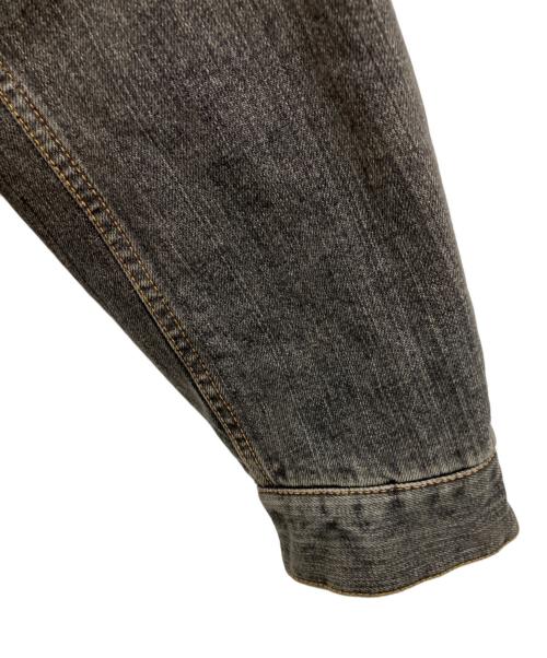 BURBERRY BLUE LABEL（バーバリー ブルー レーベル）BURBERRY BLUE LABEL (バーバリー ブルー レーベル) 裏ブランケットデニムジャケット ブラック サイズ:Mの古着・服飾アイテム
