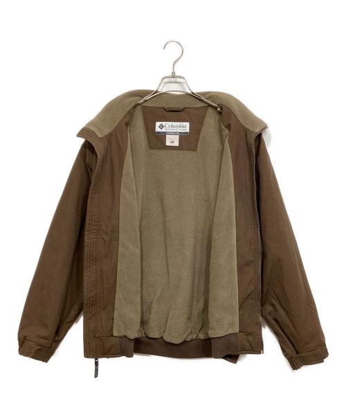 Columbia（コロンビア）Columbia (コロンビア) 裏フリースブルゾン ブラウン サイズ:Ｍの古着・服飾アイテム