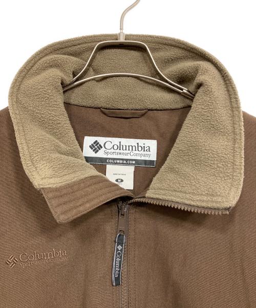 Columbia（コロンビア）Columbia (コロンビア) 裏フリースブルゾン ブラウン サイズ:Ｍの古着・服飾アイテム