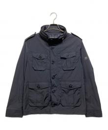 BURBERRY BLACK LABEL（バーバリーブラックレーベル）の古着「ナイロンジャケット」｜ネイビー