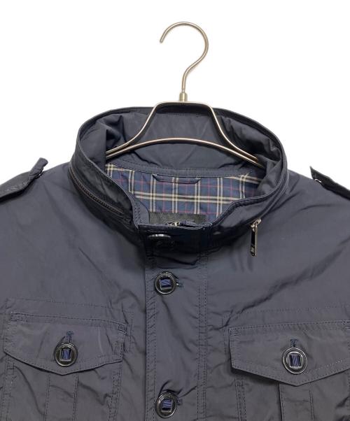 BURBERRY BLACK LABEL（バーバリーブラックレーベル）BURBERRY BLACK LABEL (バーバリーブラックレーベル) ナイロンジャケット ネイビー サイズ:LLの古着・服飾アイテム