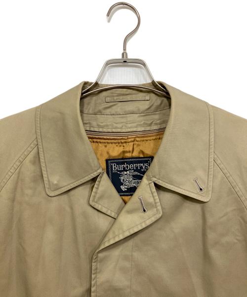 Burberry's（バーバリーズ）Burberry's (バーバリーズ) 裏地ノバチェックステンカラーコート ベージュ サイズ:94-175-6の古着・服飾アイテム