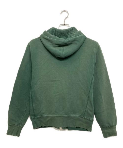 POLO RALPH LAUREN（ポロ・ラルフローレン）POLO RALPH LAUREN (ポロ・ラルフローレン) フード裏サーマル ジップパーカー グリーン サイズ:Sの古着・服飾アイテム