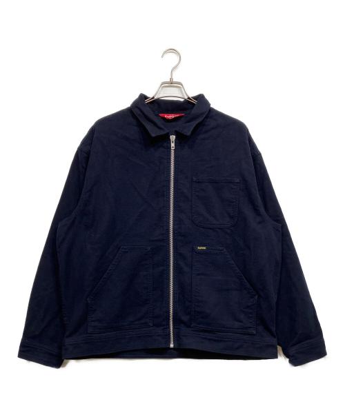 SUPREME（シュプリーム）SUPREME (シュプリーム) moleskin work jacket ネイビー サイズ:XLの古着・服飾アイテム