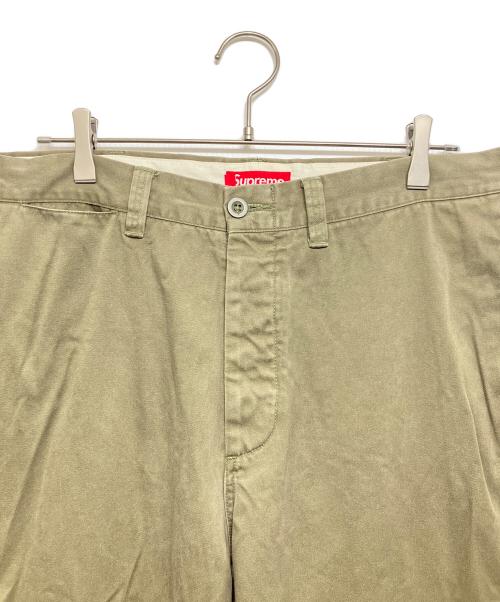 SUPREME（シュプリーム）SUPREME (シュプリーム) Pin up Chino pant カーキ サイズ:34の古着・服飾アイテム