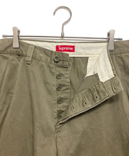 SUPREME（シュプリーム）SUPREME (シュプリーム) Pin up Chino pant カーキ サイズ:34の古着・服飾アイテム