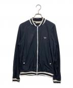 maison kitsuneメゾンキツネ）の古着「ナイロントラックジャケット」｜ネイビー