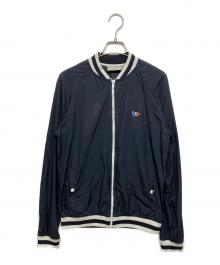 maison kitsune（メゾンキツネ）の古着「ナイロントラックジャケット」｜ネイビー
