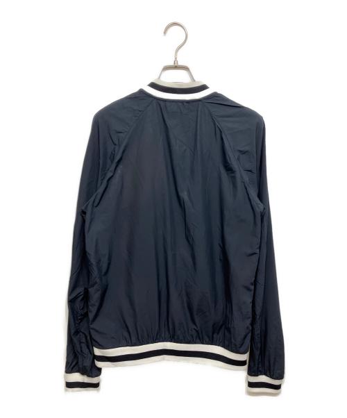 maison kitsune（メゾンキツネ）MAISON KITSUNE (メゾンキツネ) ナイロントラックジャケット ネイビー サイズ:Sの古着・服飾アイテム